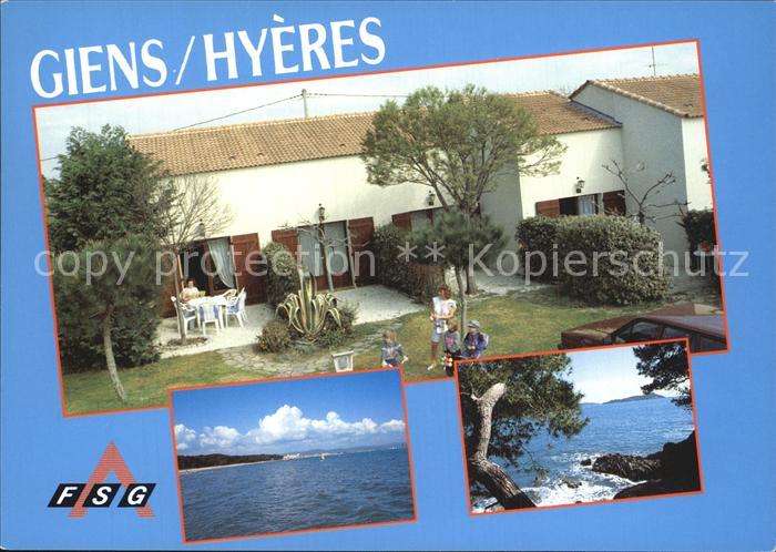 Giens Var Bungalow Panorama Kueste