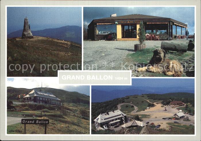 Grand Ballon Grosser Belchen Berghotel Restaurant La Vue des Alpes Vogesen Geden