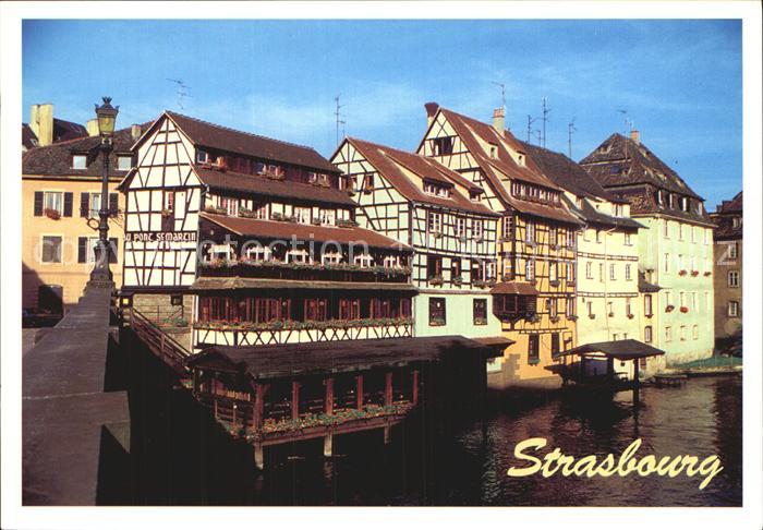Strasbourg Alsace La Petite France Kleine Frankreich Fach