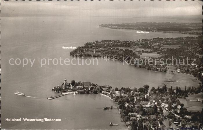 Wasserburg Bodensee Luftaufnahme