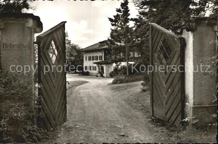 Westerham Bad Aibling Deutsches Rotes Kreuz Erholungsheim Hohenfried