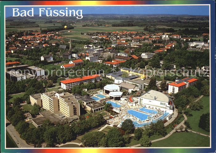 Bad Fuessing Luftaufnahme Thermal Mineral Heilquellen