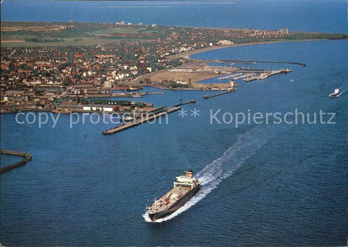 Cuxhaven Duhnen Nordseebad Luftaufnahme Cuxhaven Doese Duhnen Sahlenburg
