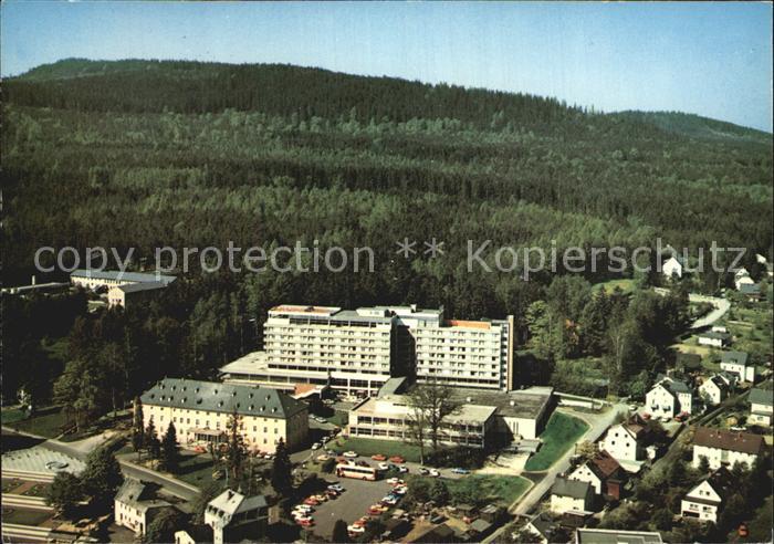 Bad Alexandersbad Kur Sporthotel Luftaufnahme