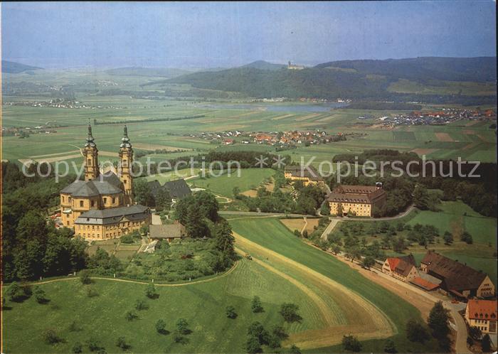 Vierzehnheiligen Basilika Maintal Luftaufnahme