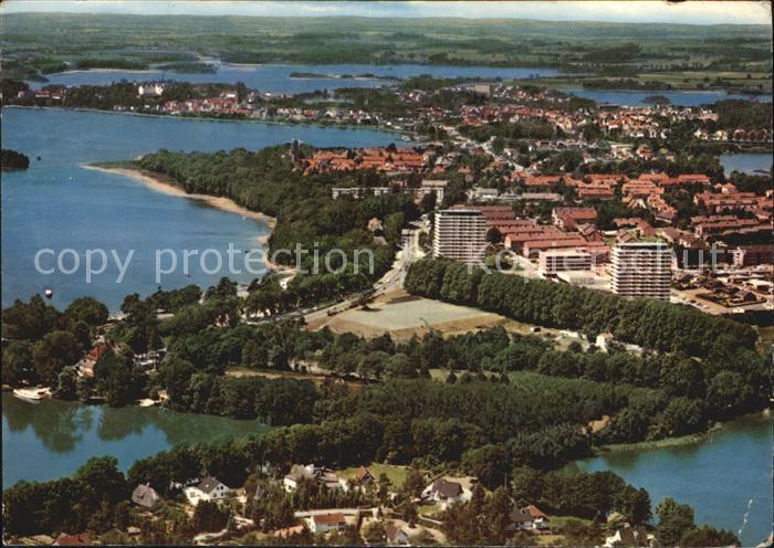 Ploen See Luftaufnahme Holsteinische Schweiz Ansicht