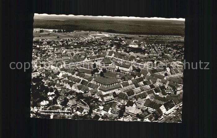 FREUDENSTADT BW Luftaufnahme Zentrum Hoehenluftkurort