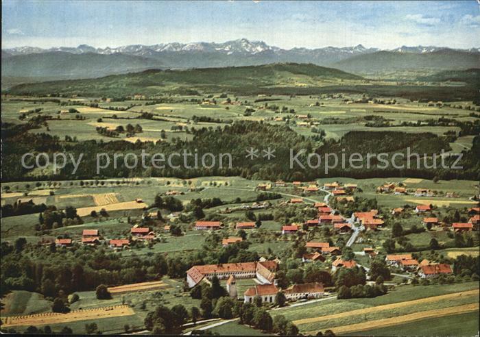 Wessobrunn Jugendkurheim Kloster Luftaufnahme