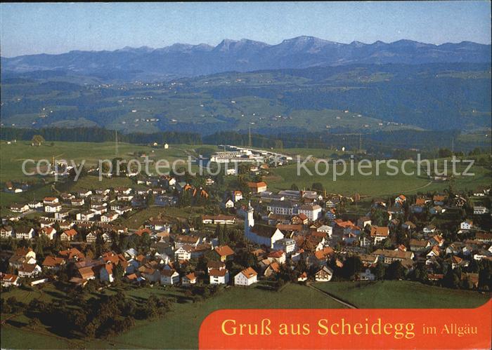 Scheidegg Allgaeu Kurort Alpen