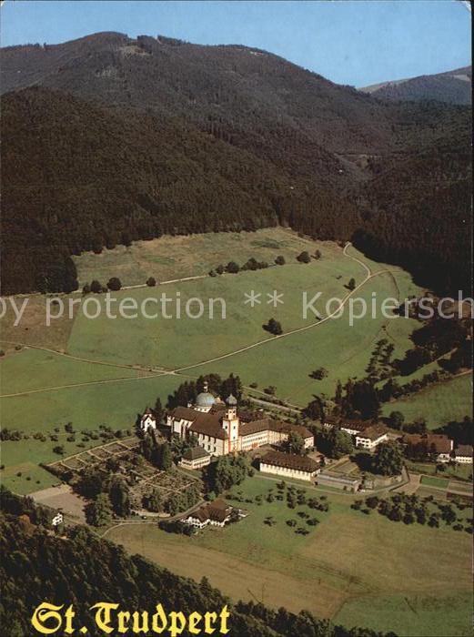 Muenstertal Schwarzwald Luftaufnahme Sankt Trudpert