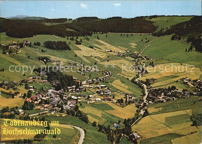 Todtnauberg Schwarzwald BW Luftaufnahme Suedschwarzwald Luftkurort