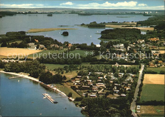 Bosau Luftaufnahme Ploener See