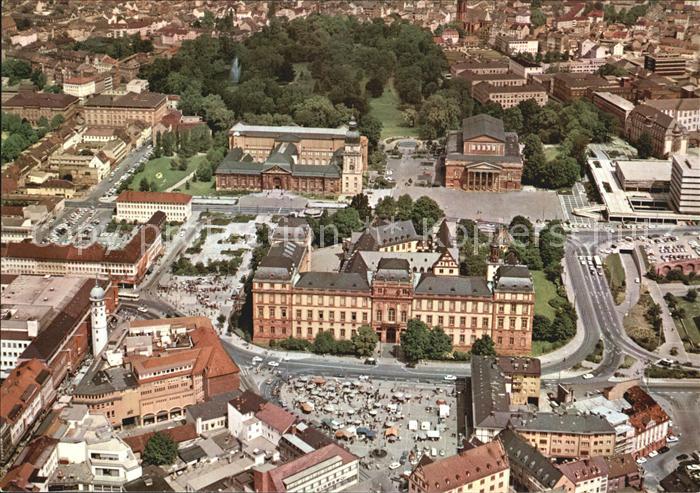 Darmstadt Marktplatz Schloss