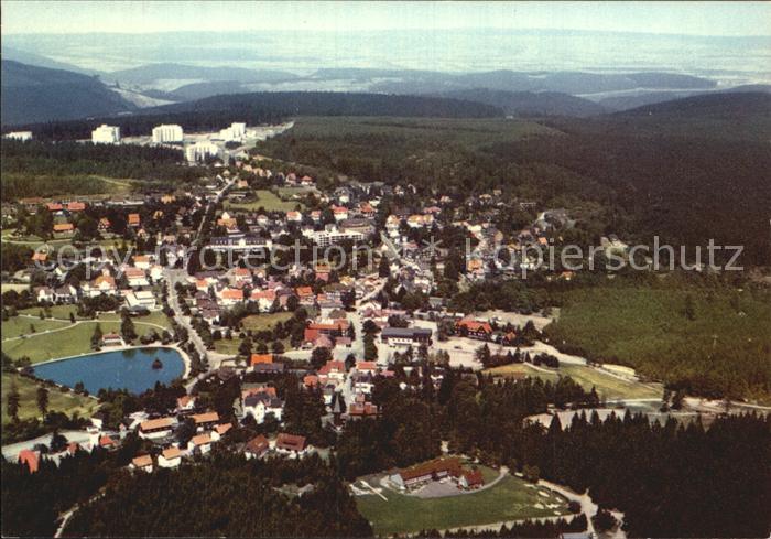 Hahnenklee-Bockswiese Harz Luftaufnahme