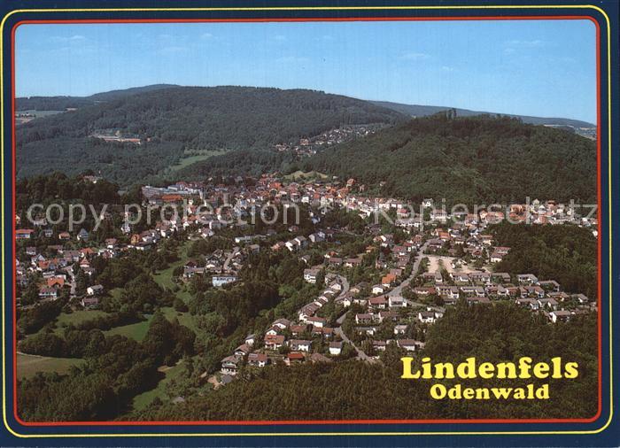 Lindenfels Odenwald Luftaufnahme Ansicht