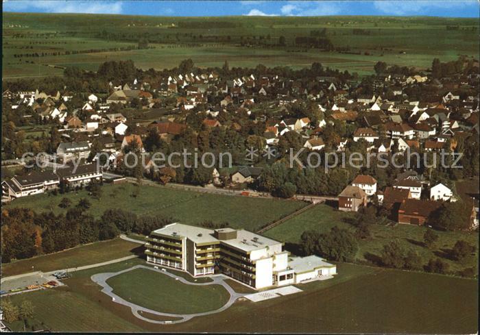 Bad Westernkotten Luftaufnahme Sanatorium Wiesengrund