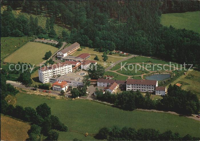 Neukirchen Knuellgebirge Luftaufnahme Rehabilitationscentrum Urbachtal Klinik Ba