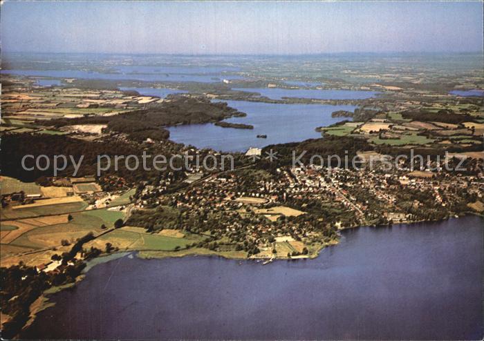 Malente-Gremsmuehlen Luftaufnahme Seenlatte Holsteinische Schweiz