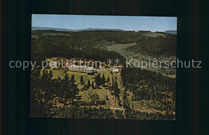 Wildbad Schwarzwald Sommerberg Luftaufnahme