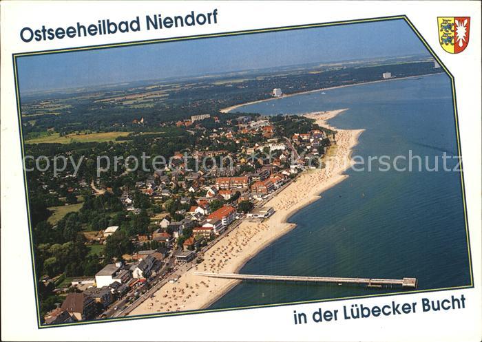 Niendorf Ostseebad TimmLuftaufnahmeendorfer Strand Luebecker Bucht