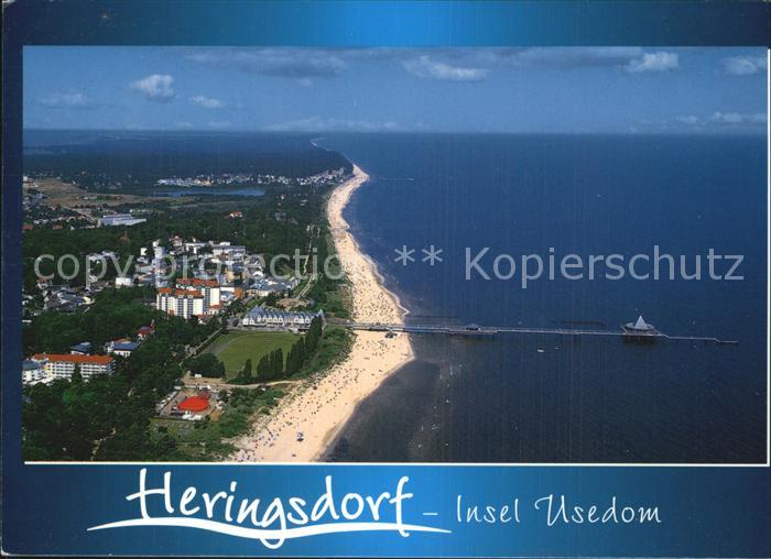 Heringsdorf Ostseebad Usedom Luftaufnahme
