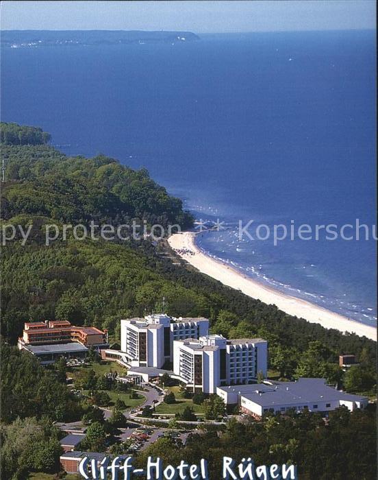 Sellin Ruegen Cliff Hotel Ruegen  Luftaufnahme