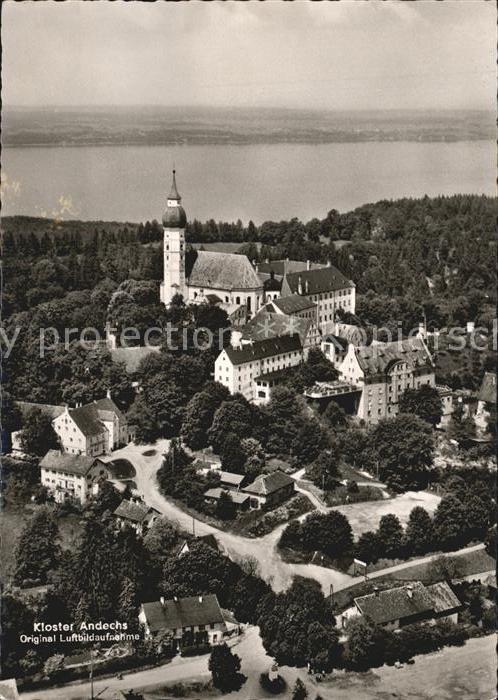 Kloster Andechs Luftaufnahme