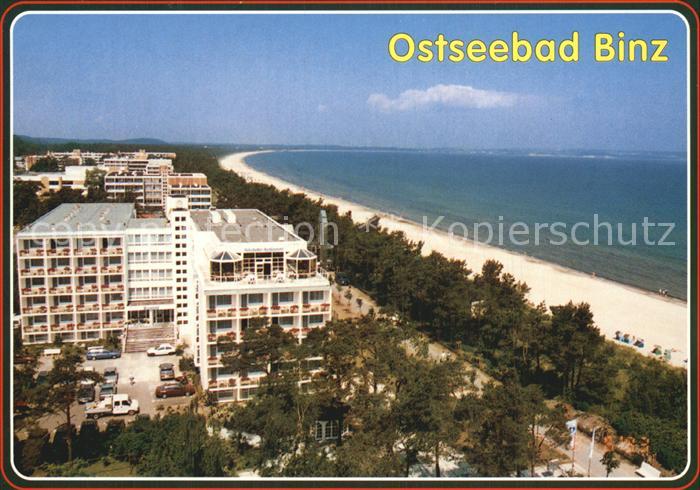 Binz Ruegen Ostseebad Luftaufnahme