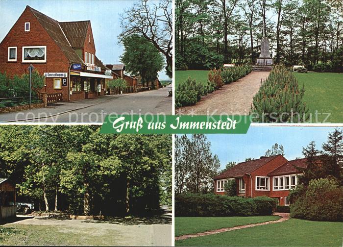 Immenstedt Nordfriesland Hagrue Markt Ortsansichten