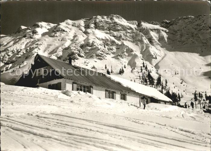Hindelang Oberjoch Alpen Wiedhagalpe Winter