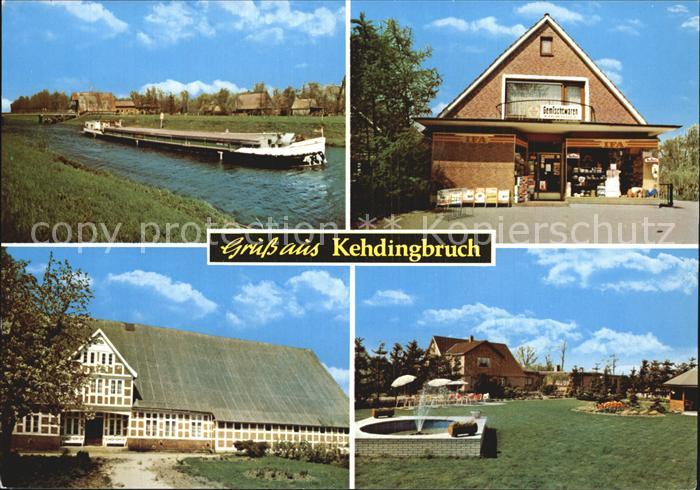 Kehdingbruch Lastenschiff Einkaufsladen Parkanlage
