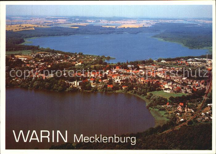 Warin Luftaufnahme Seenplatte