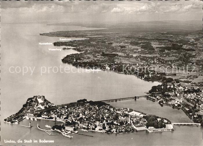 Lindau Bodensee Insel Hafen Faehrschiff