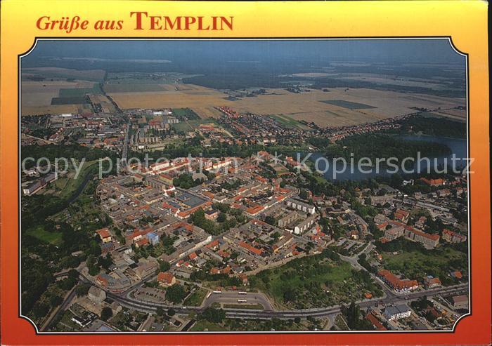 Templin Luftaufnahme Brandenburg
