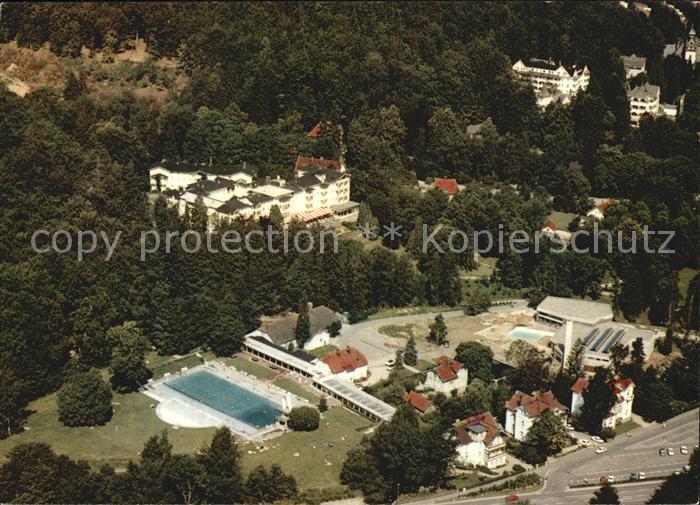 Harzburg Bad Luftaufnahme Thermalbad Freibad Hof