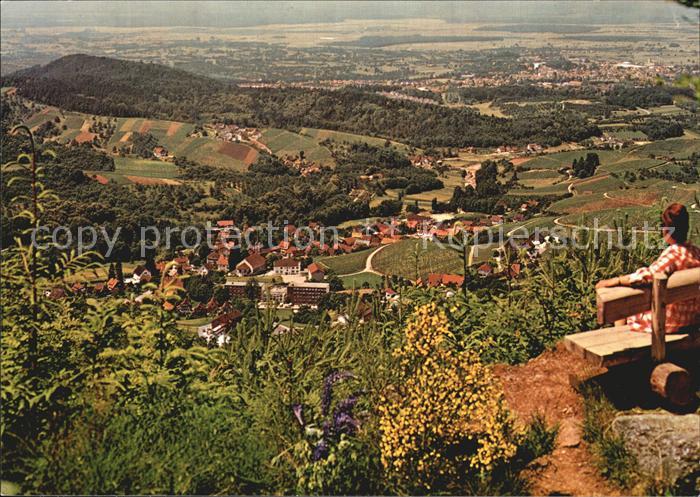 Sasbachwalden Luftaufnahme
