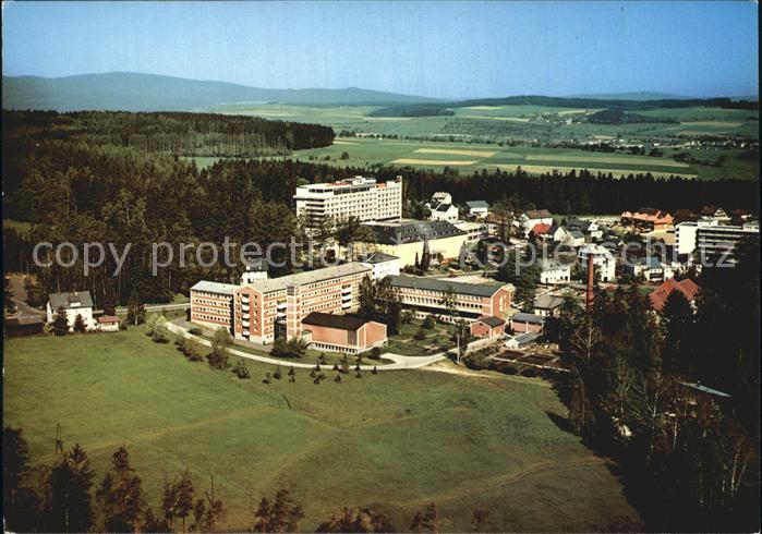 Bad Alexandersbad Fichtelgebirge Luftaufnahme