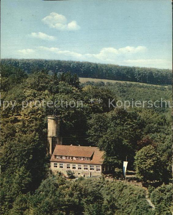 Bad Driburg Iburgplateau Sachsenklause Luftaufnahme