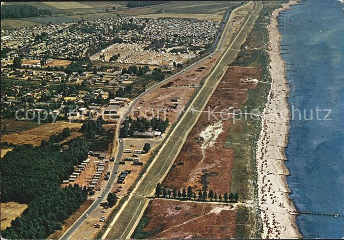 Lensterstrand Luftaufnahme