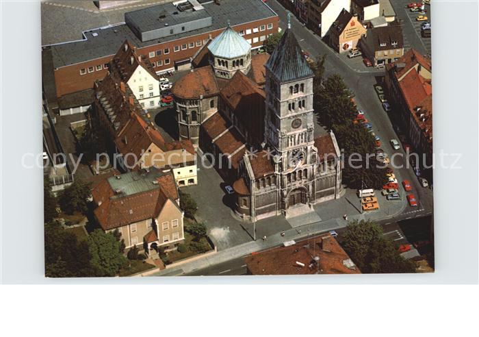 Schweinfurt Katholische Pfarrkirche Heilig Geist Fliegeraufnahme