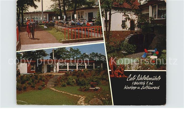 Iburg Teutoburger Wald Cafe Schlossmuehle Kneipp Luftkurort