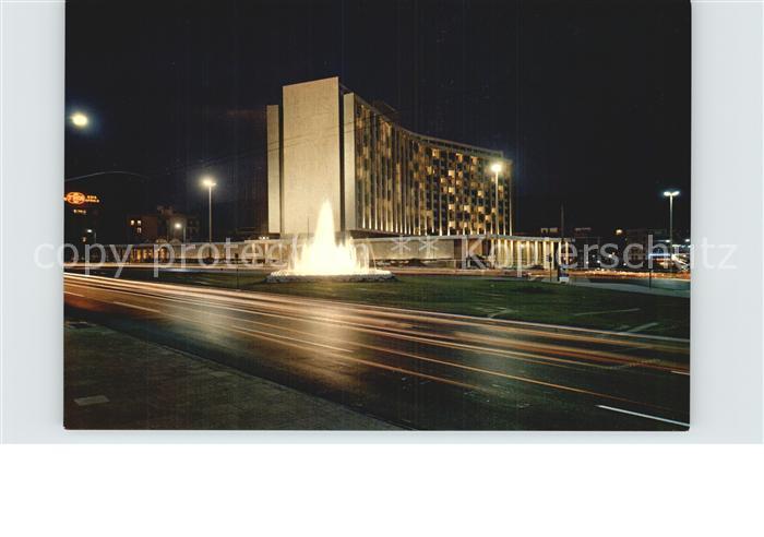 Athens Athen Hilton Hotel bei Nacht