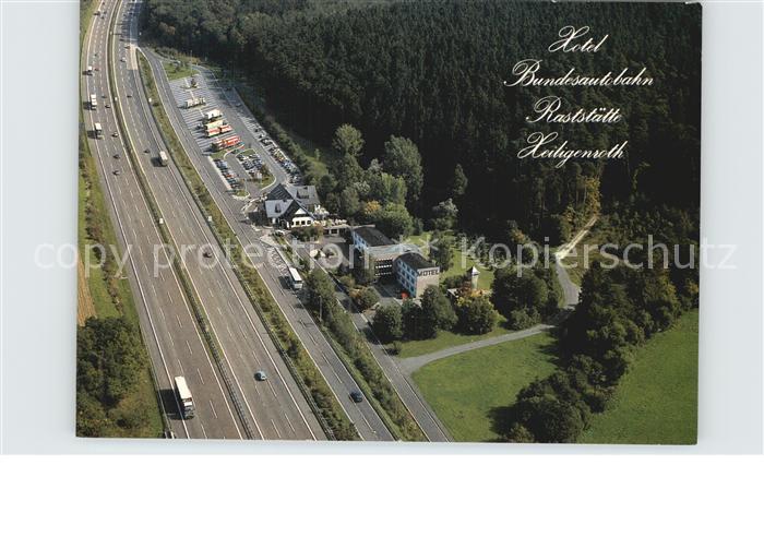 Heiligenroth Hotel Bundesautobahn Raststaette Fliegeraufnahme