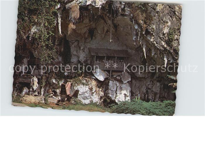 Londa Natural graveyard on stone cave