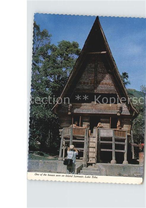 Samosir Island One of the houses