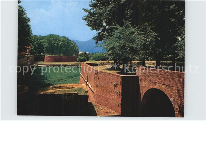 Lucca Le mura Stadtmauern 16. Jhdt.