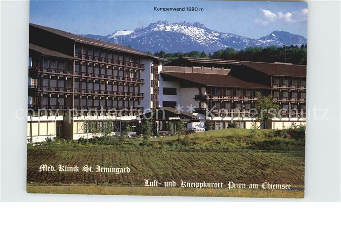Prien Chiemsee Med Klinik St Irmingard Kampenwand Bayerische Alpen