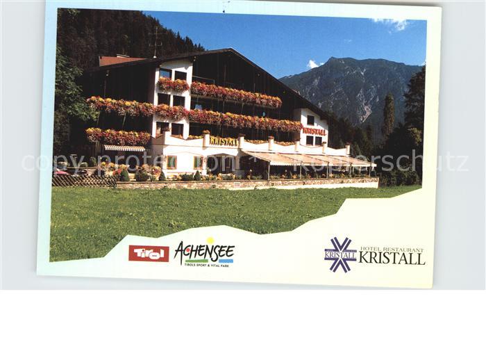 Pertisau Achensee Hotel Restaurant Kristall Alpen
