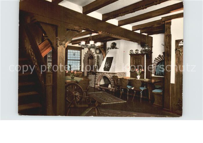 Burg Wupper Hotel in der Strassen Restaurant Kamin