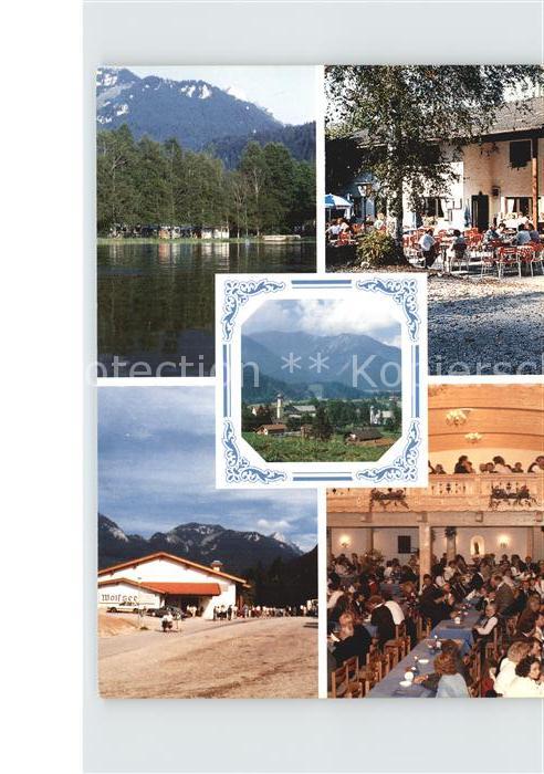 Fischbachau Wolfsee Halle Restaurant Terrasse Alpen